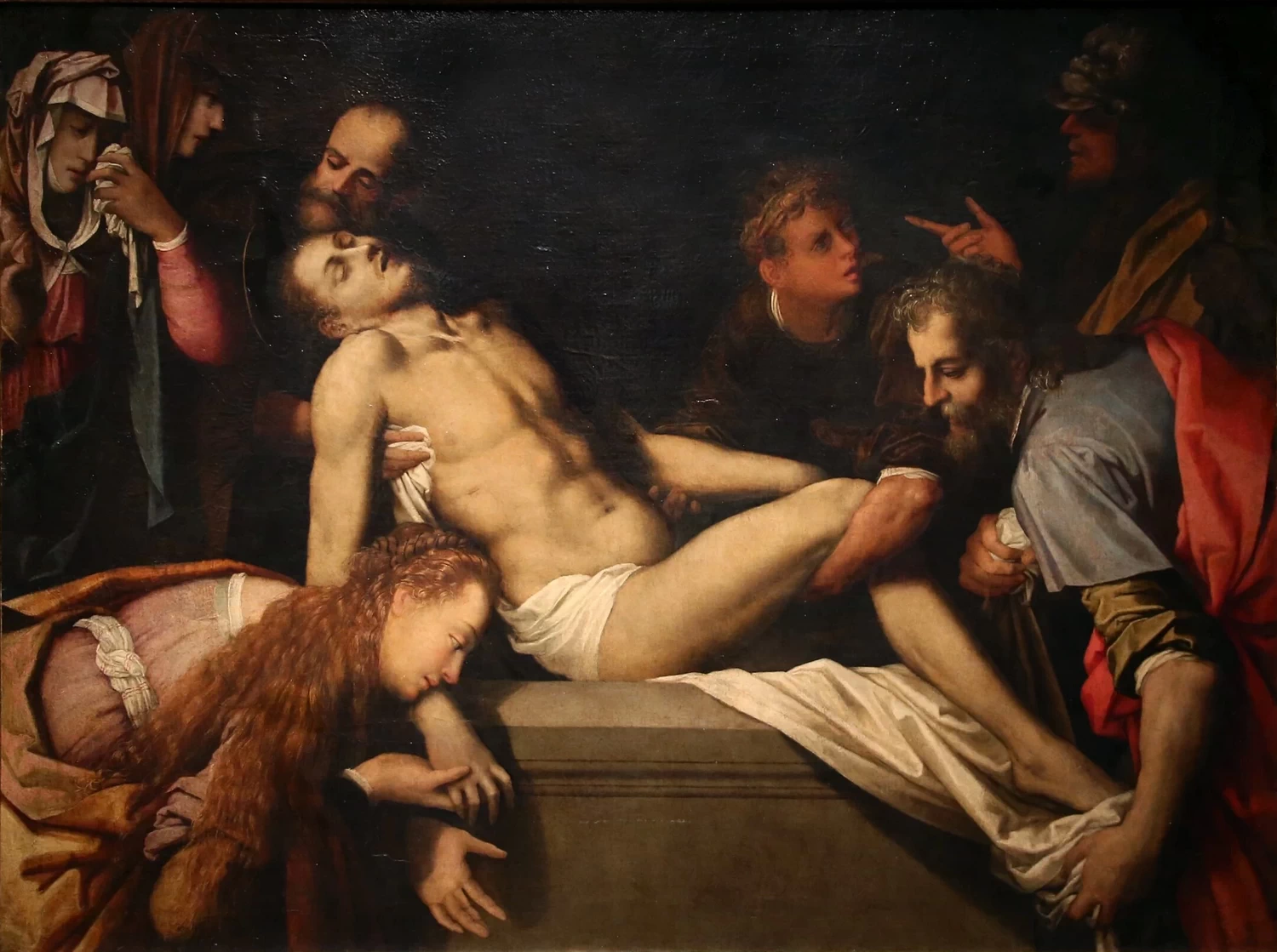 Aurelio Lomi - deposizione di Cristo nel sepolcro